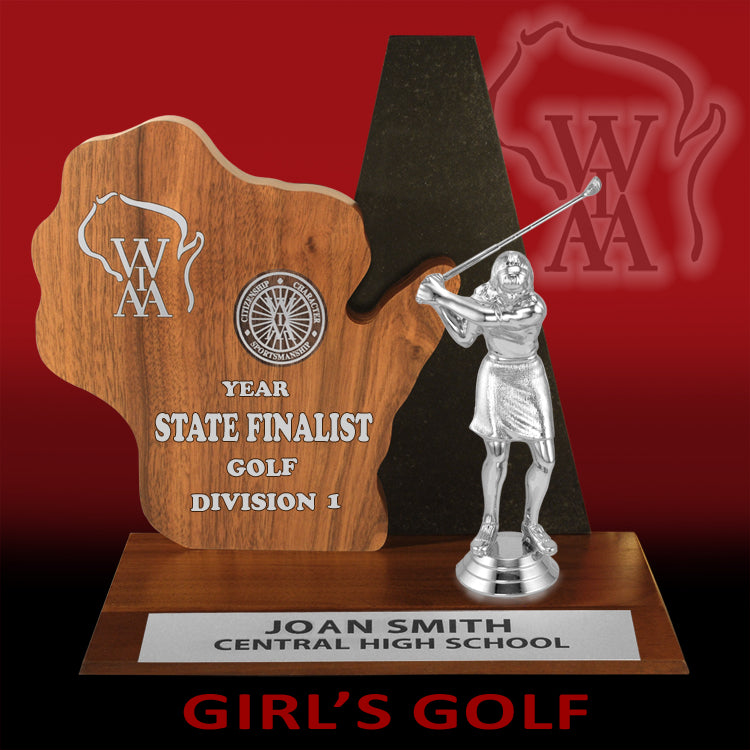 WIAA State Finalist/Runner-up Mini Trophy