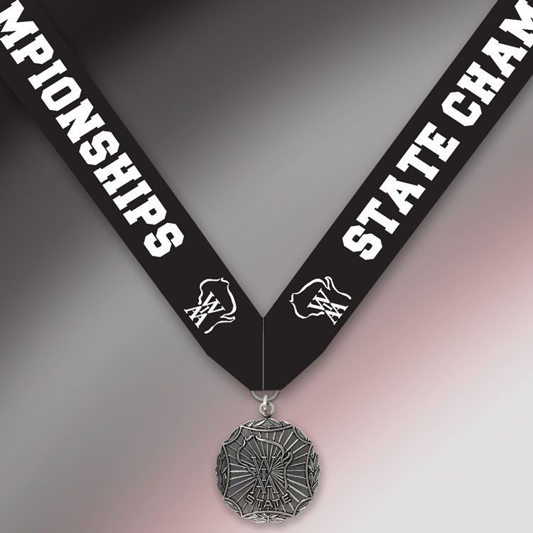 WIAA Old Style State Champion/Runner-up/Finalist Medal (Engraved Back)