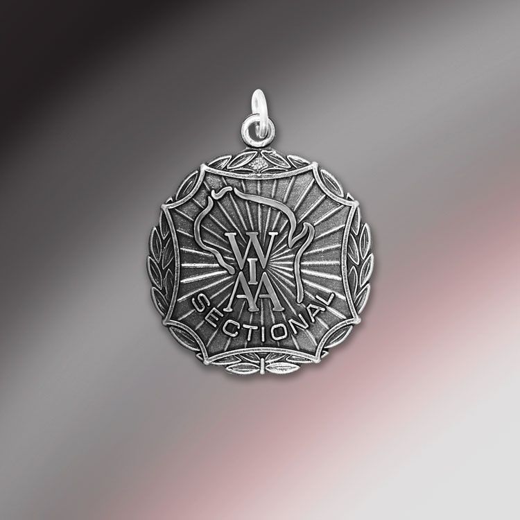 WIAA Old Style Sectional Medal (Engraved Back)