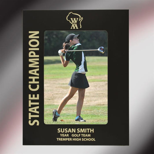 Black & Gold Frame