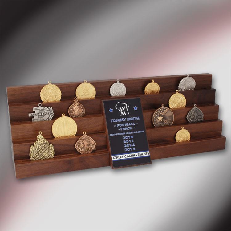 Walnut Medallion Stand